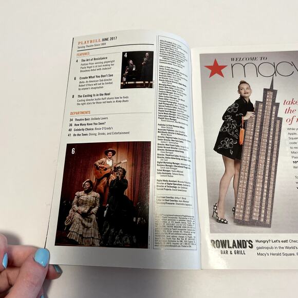 The End of Longing Pride Playbill Off Broadway Matthew Perry Jennifer Morrison - Picture 3 of 5